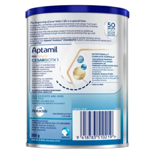Alternative view of Aptamil Profutura Cesarbiotik 1 380g (0-12 tháng)