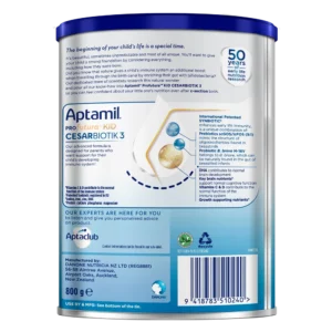 Alternative view of Sữa Aptamil Profutura KID Cesarbiotik 3 800g (Từ 2 tuổi)