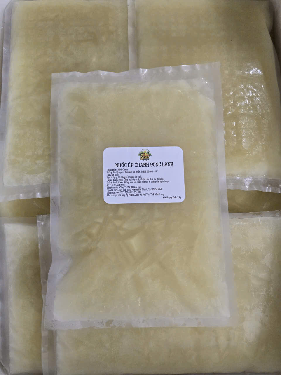 NƯỚC ÉP CHANH ĐÔNG LẠNH - Ảnh 3
